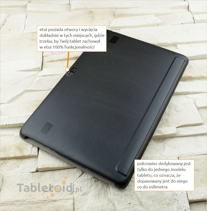 elegancki pokrowiec na tablet